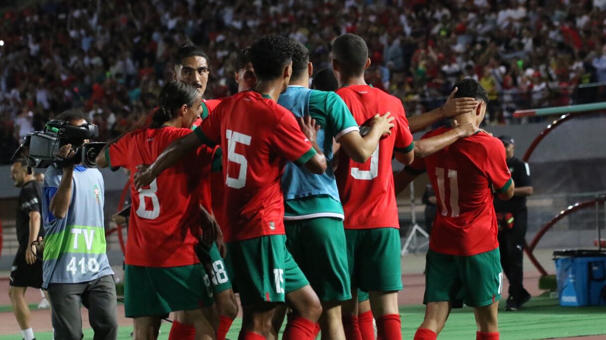 Les joueurs de la sélection marocaine U23