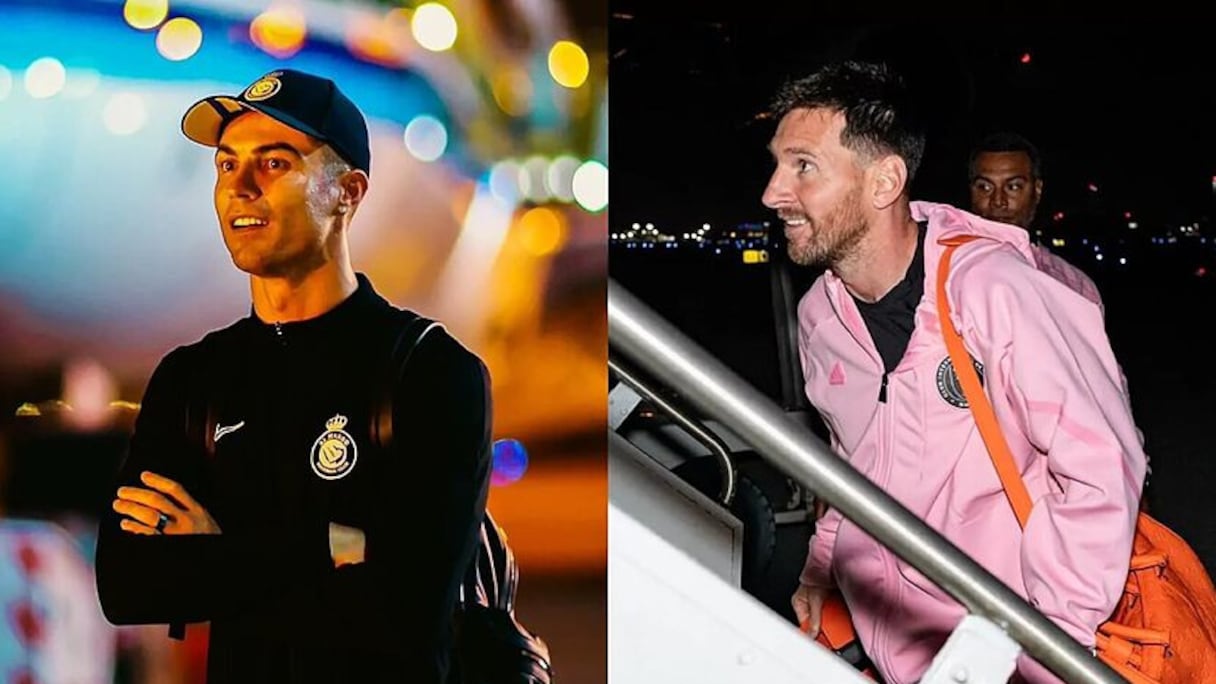 Cristiano Ronaldo et Lionel Messi.