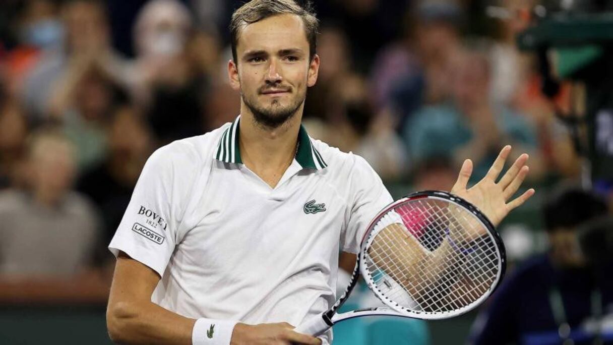 Daniil Medvedev, tennisman russe.