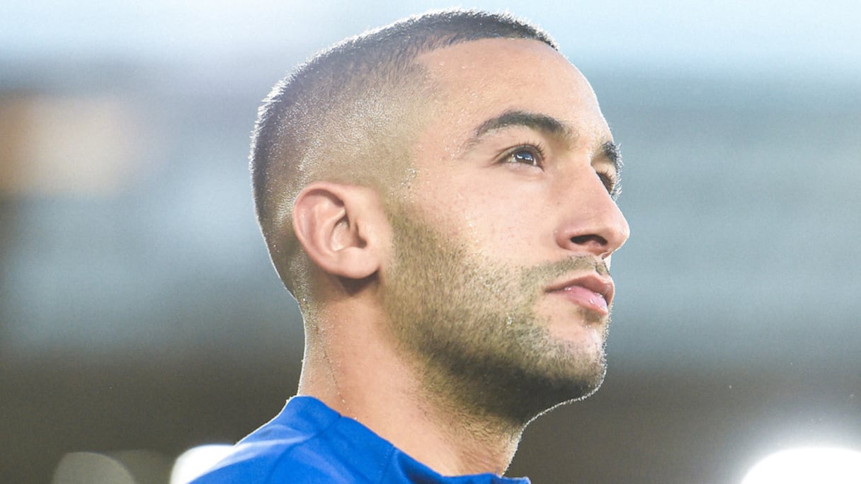 Hakim Ziyech avec Chelsea contre Southampton, mardi 30 août 2022.