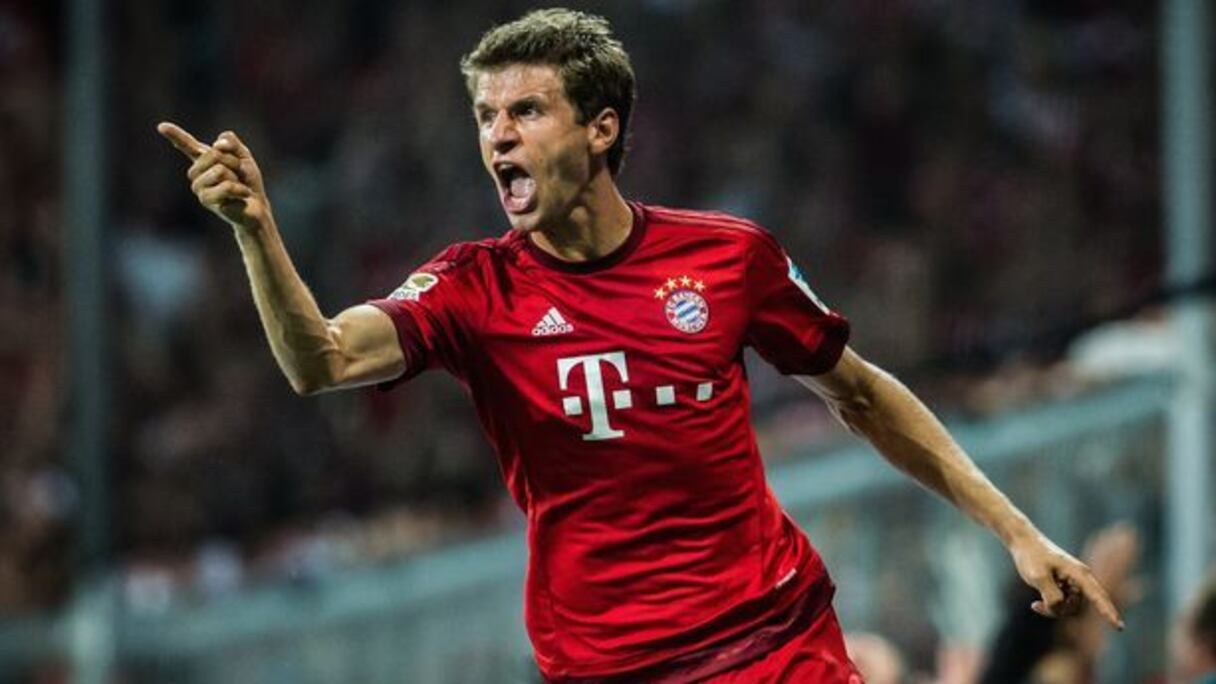 3- Thomas Müller (Bayern Munich): 18 buts (0,95 but par rencontre en moyenne).
