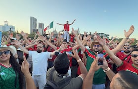 supporters marocains à Monterrey