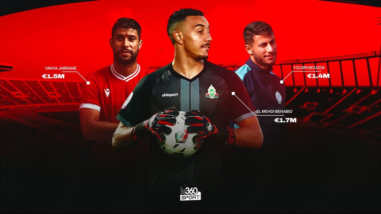 El Mehdi Benabid, Yahya Jabrane et Yousri Bouzok