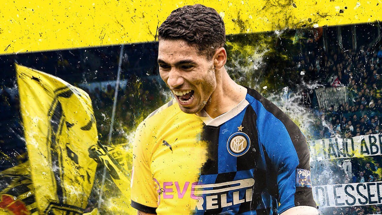 Achraf Hakimi a signé à l'Inter Milan en provenance du Borussia Dortmund.