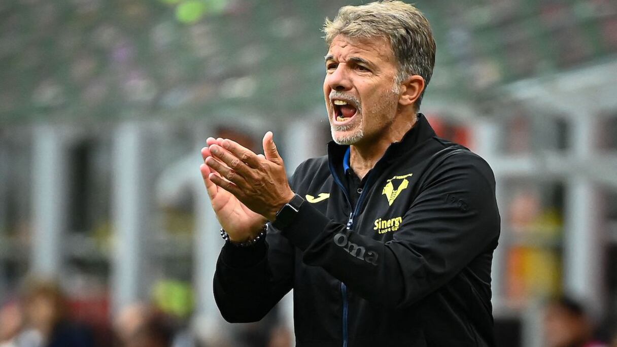 Marco Baroni, entraineur de la Lazio.