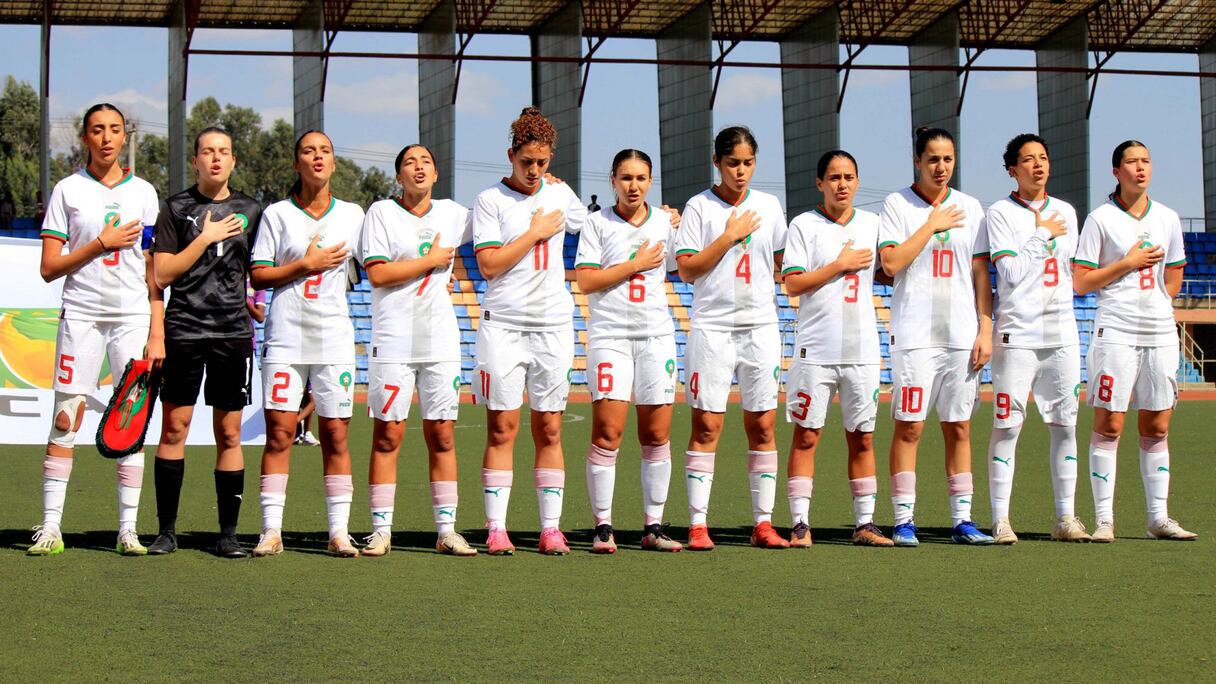 L'équipe nationale féminine U20.