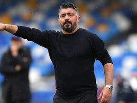 Gennaro Gattuso, entraineur de Naples.