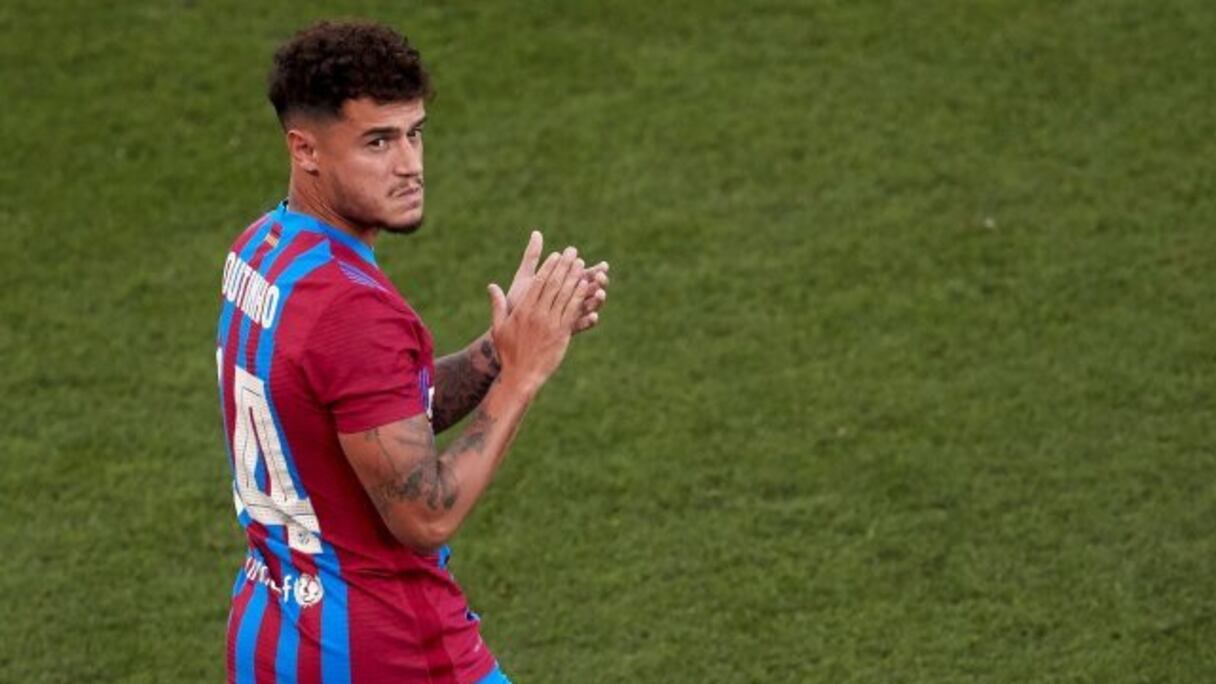 Philippe Coutinho, international brésilien du Barça.