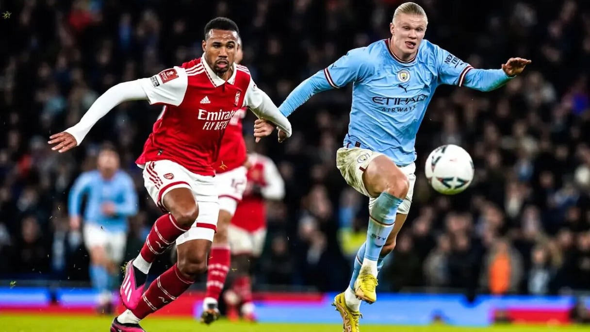 Duel Manchester City-Arsenal.