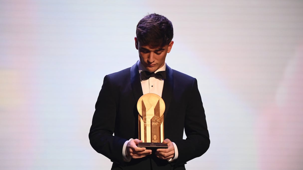 Gavi, joueur du FC Barcelone.