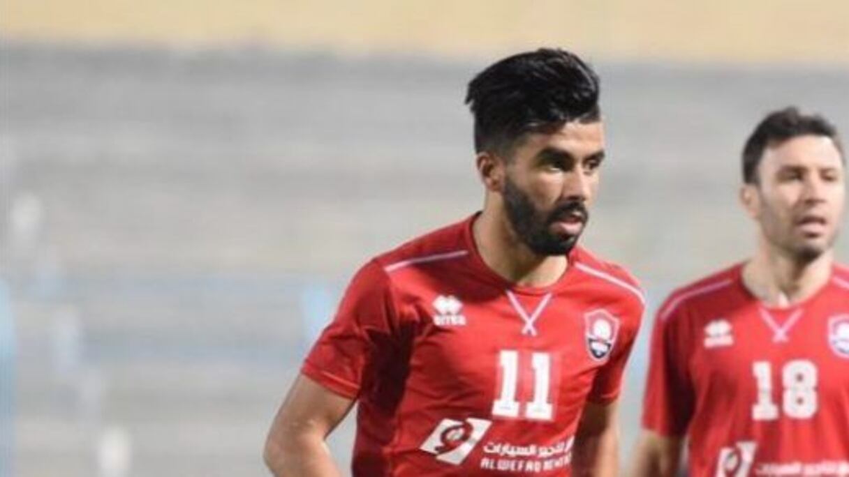 Karim El Barkaoui sous les couleurs d'Al Raed.