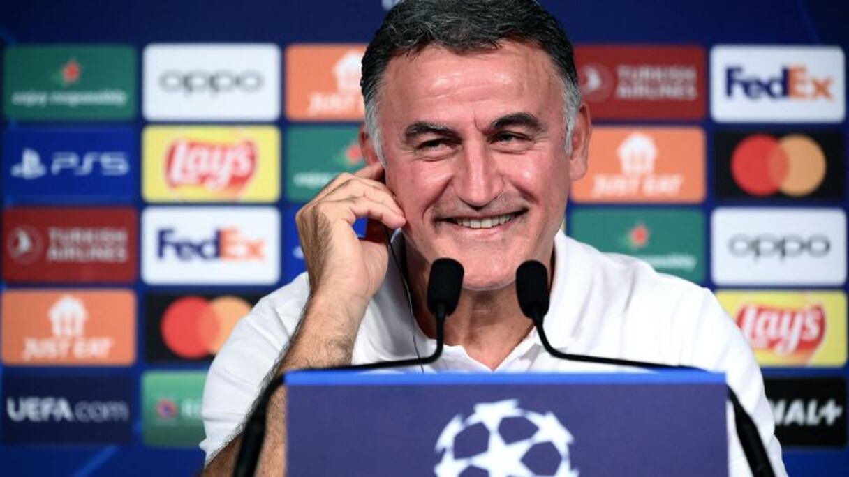 Christophe Galtier, entraineur du Paris Saint-Germain.