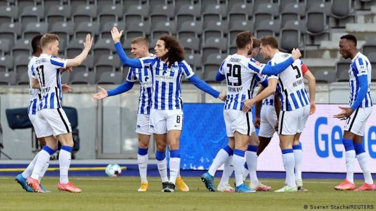 Le Hertha Berlin lourdement frappé par le coronavirus.