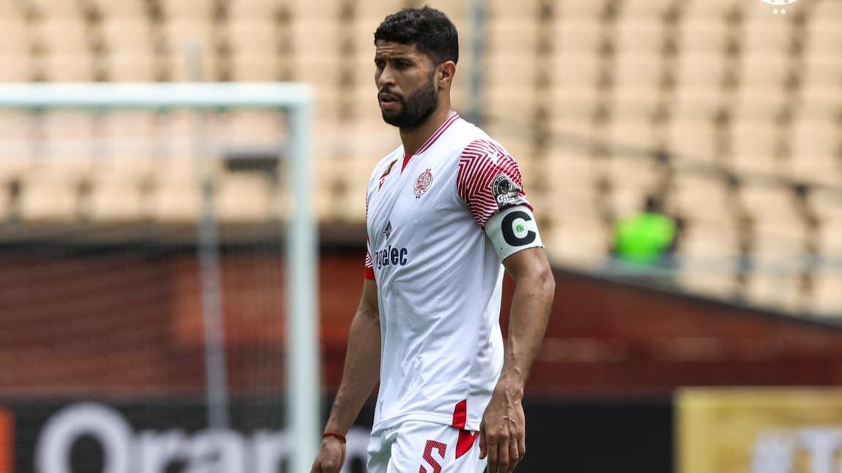 Yahya Jabrane, capitaine du Wydad de Casablanca.