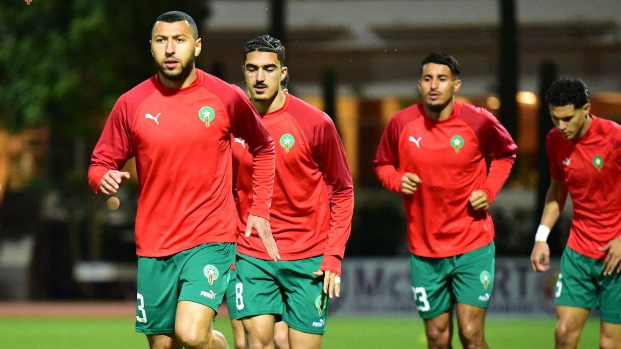 Les joueurs de l'équipe nationale U23.