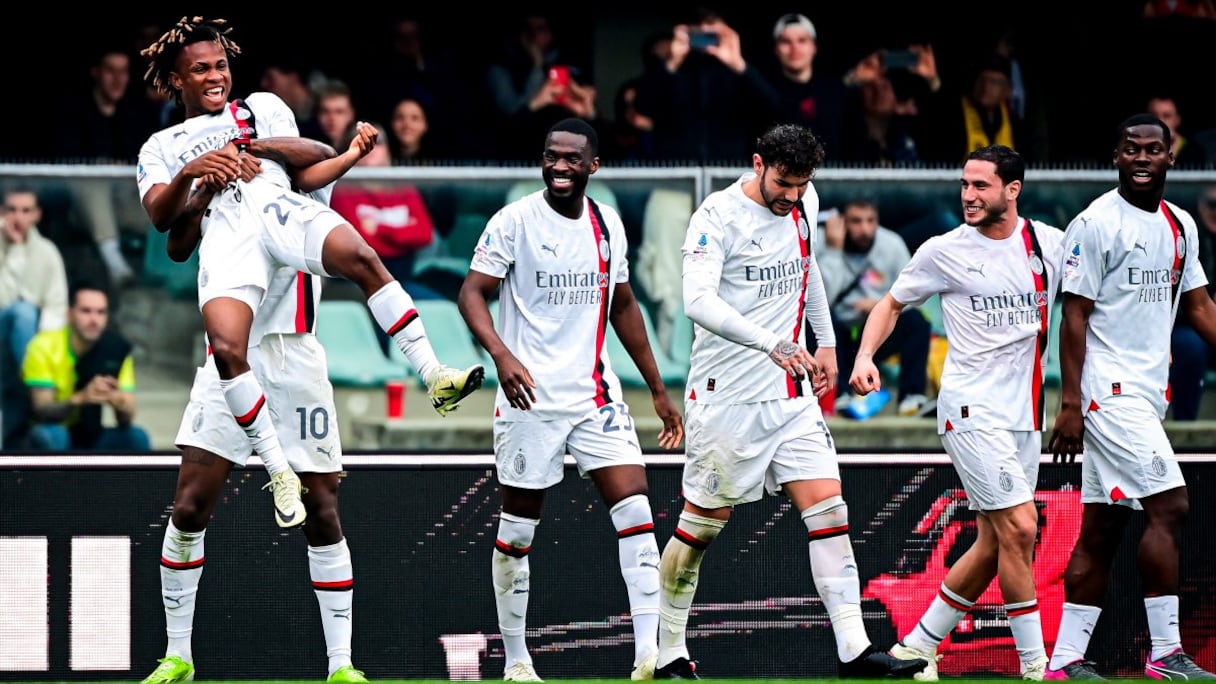 Les joueurs de l'AC Milan.
