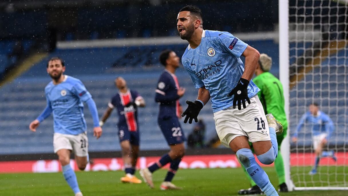 Riyad Mahrez, attaquant algérien de Manchester City.