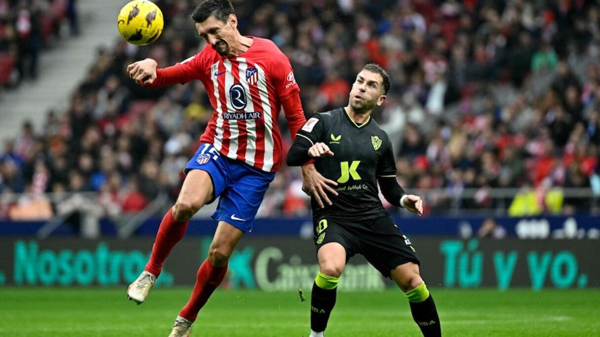 Duel Atlético Madrid-Almeria.