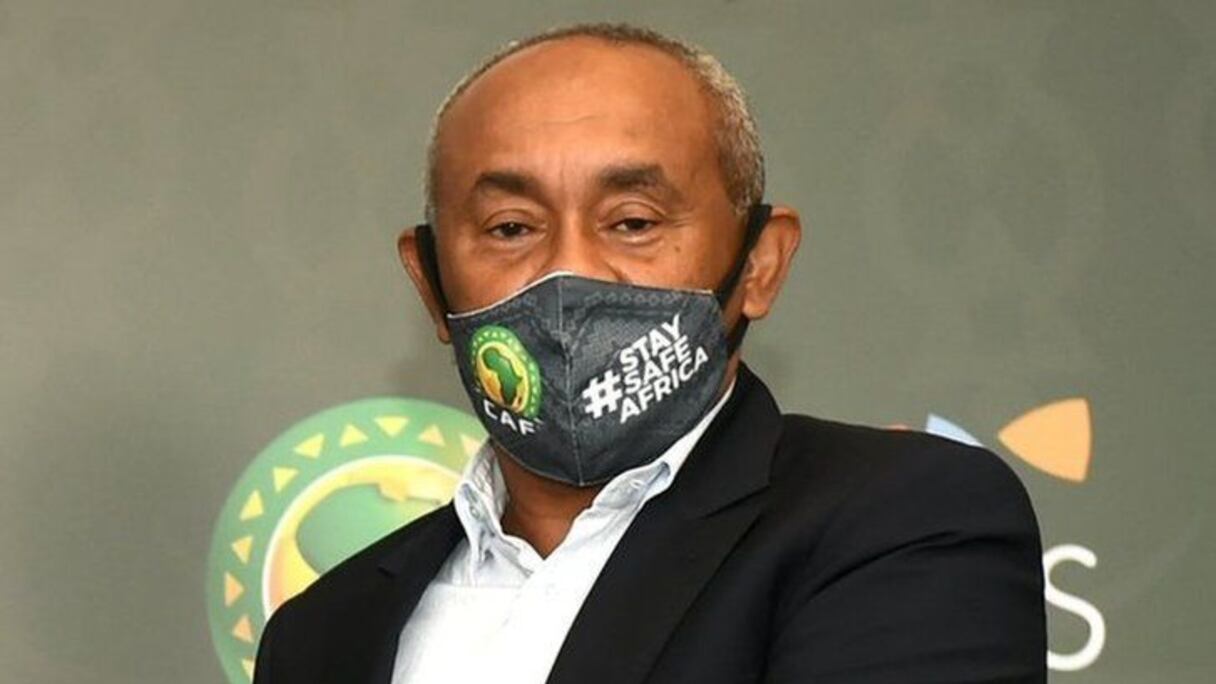Ahmad Ahmad, président de la Confédération africaine de football (CAF) .