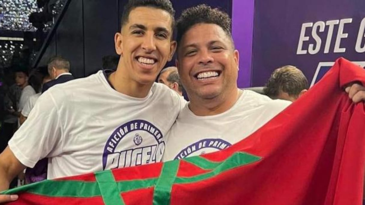 Jawad El Yamiq et Ronaldo.