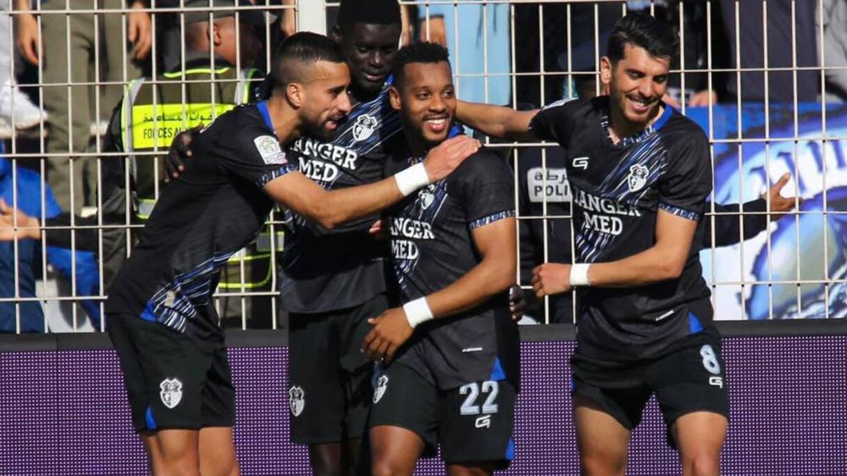 Les joueurs de l'Ittihad de Tanger.