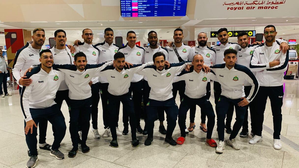 L'équipe nationale de handball.