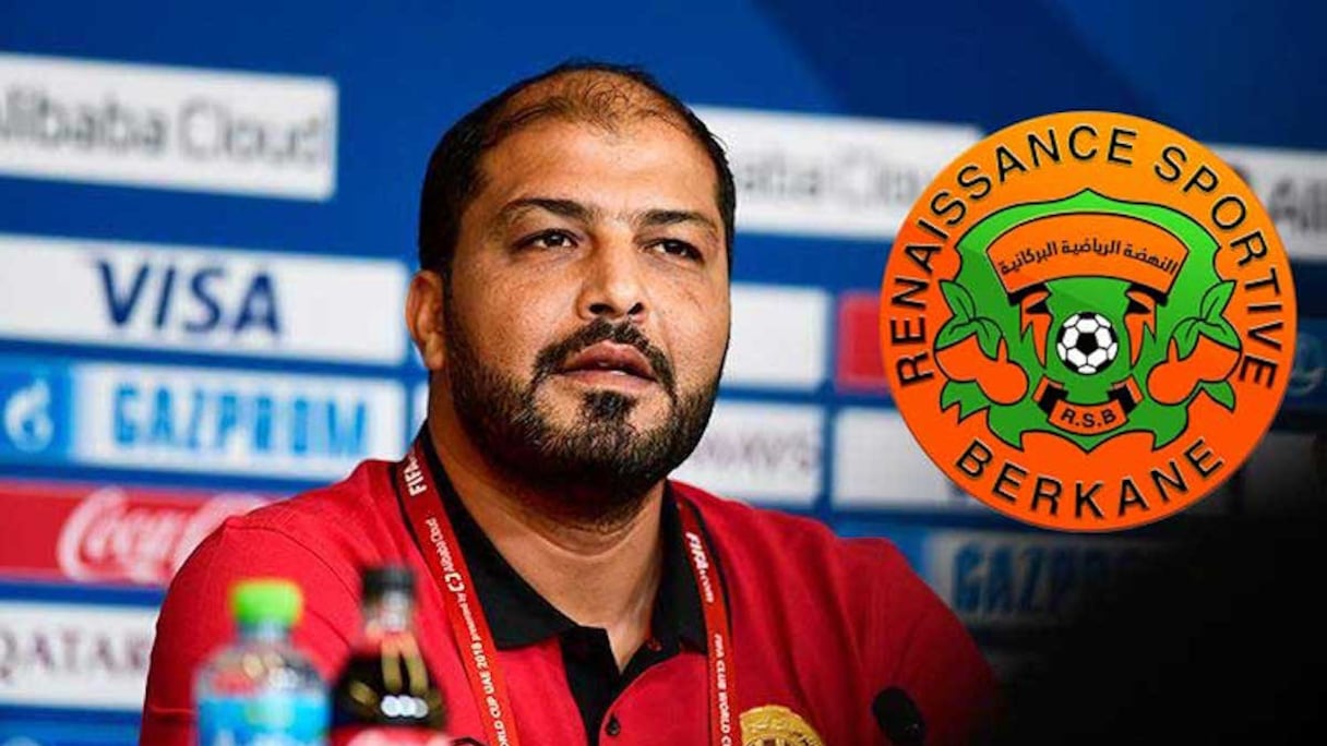Mouine Chaabani, nouvel entraineur de la RS Berkane.