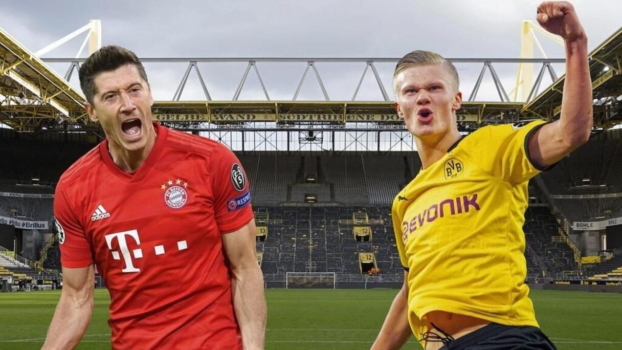 Erling Haaland et Robert Lewandowski.
