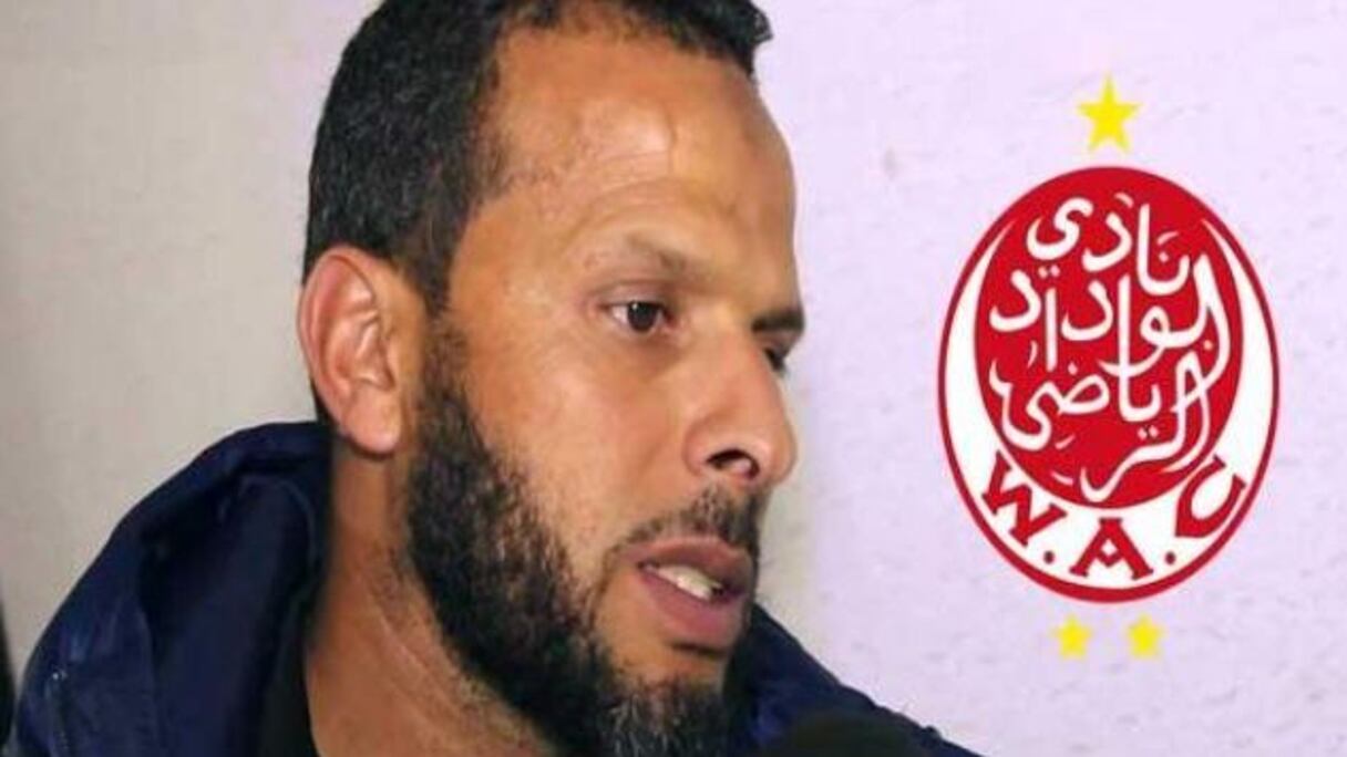 Mohamed Benchrifa, entraineur adjoint au Wydad de Casablanca.