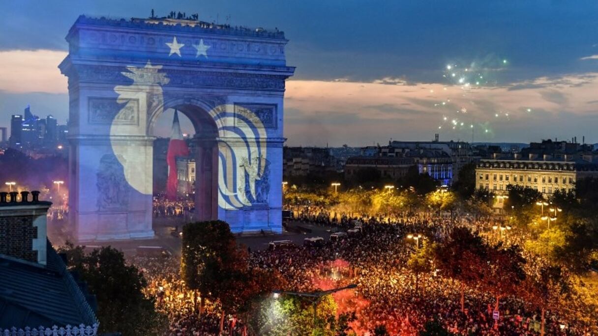 Didiers Deschamps et Christophe Dugarry, champions du monde 1998.