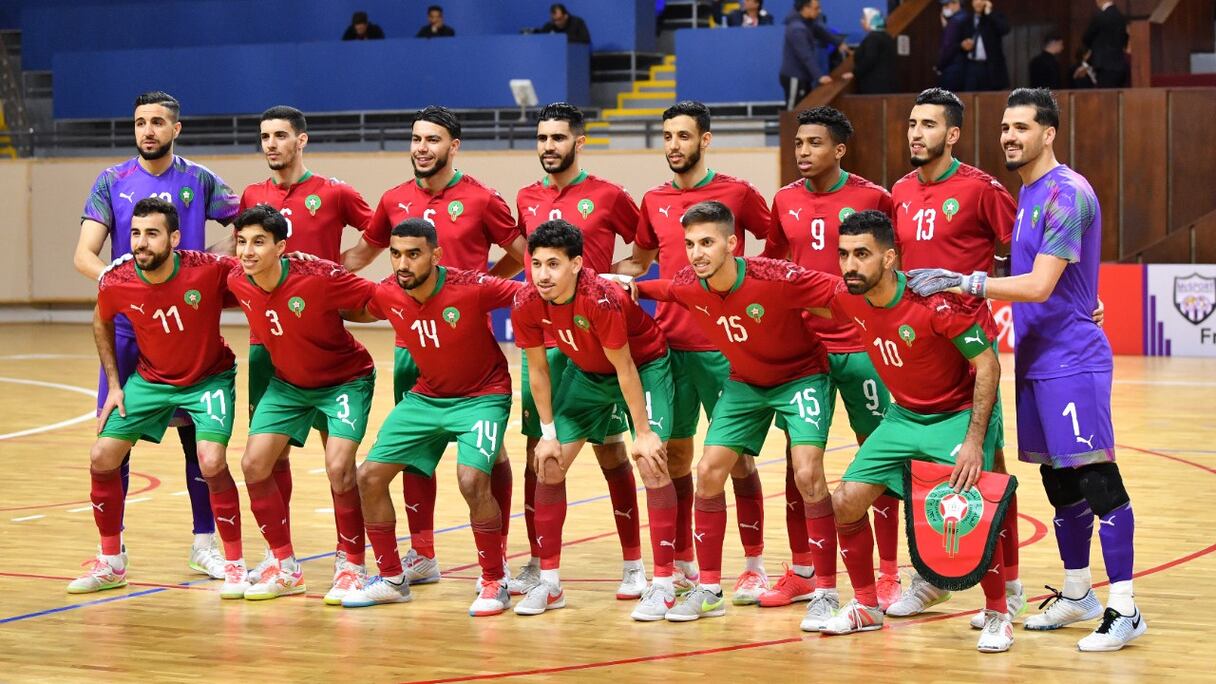 L'équipe nationale de futsal.