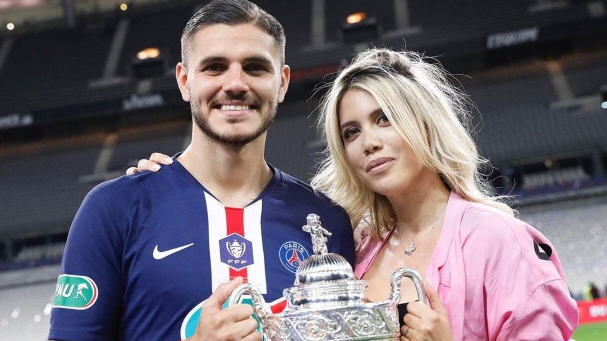 Mauro Icardi et Wanda Nara.