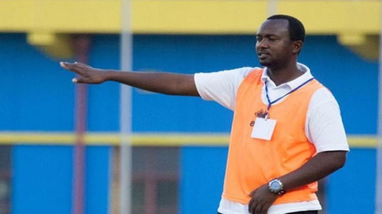 Vincent Mashami, sélectionneur du Rwanda.