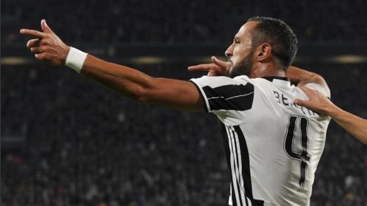 Medhi Benatia sous les couleurs de la Juventus de Turin (Italie).