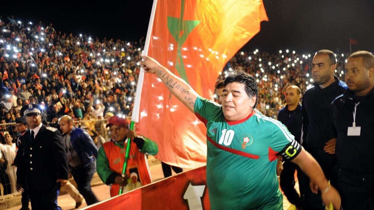 Diego Maradona fut LA légende du football mondial.