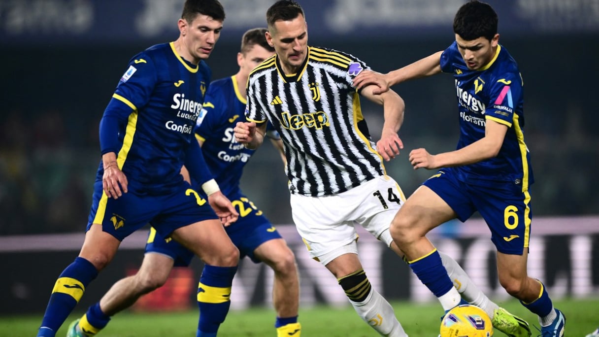 Duel Juventus-Vérone.