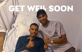 Azzedine Ounahi et Achraf Hakimi
