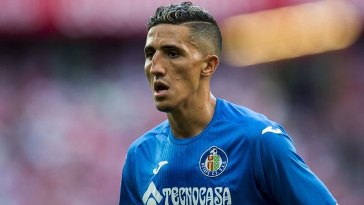 Fayçal Fajr sous les couleurs de Getafe.