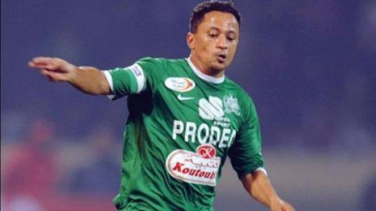 Reda Riahi, ancien joueur du Raja et du DHJ.