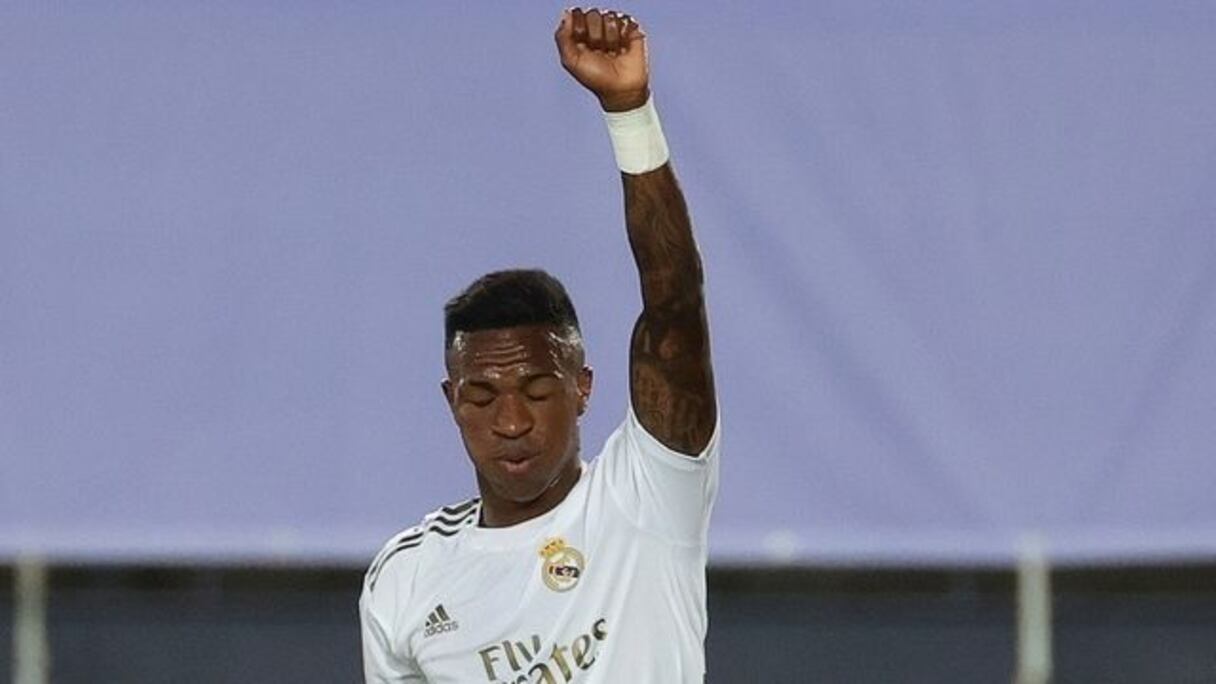Vinicius, jeune Brésilien du Real Madrid.