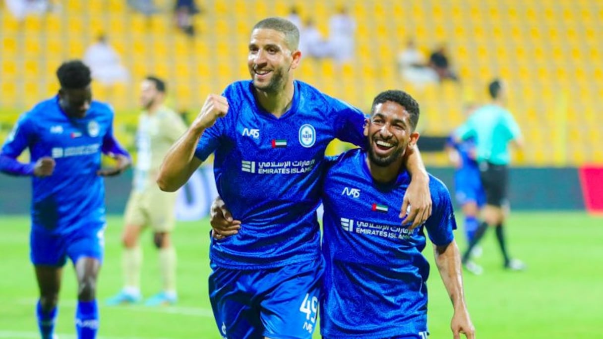 Adel Taarabt avec Al Nasr SC cette saison.