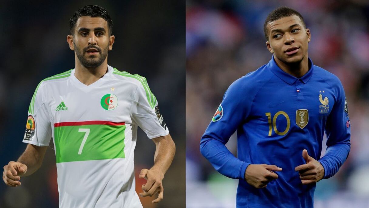 Zidane à l'œuvre contre l'Algérie, battue en 2001 à Paris par les Bleus (4-1).