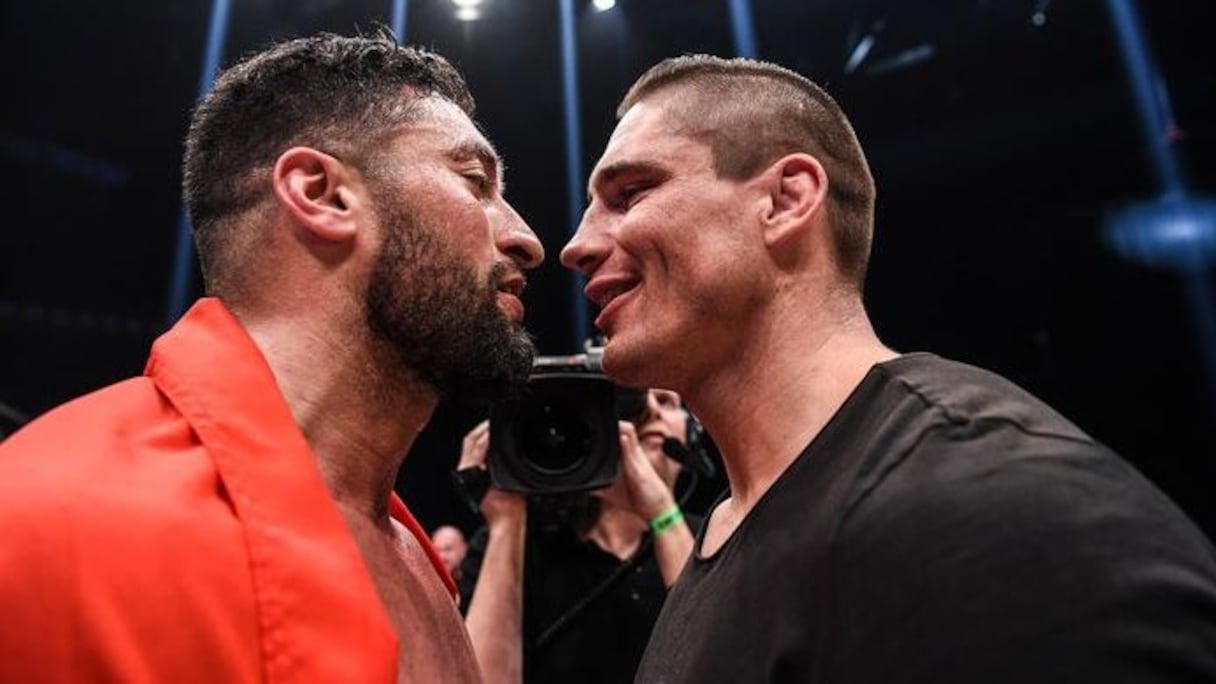 Jamal Ben Saddik et Rico Verhoeven lors d'un précédent duel.
