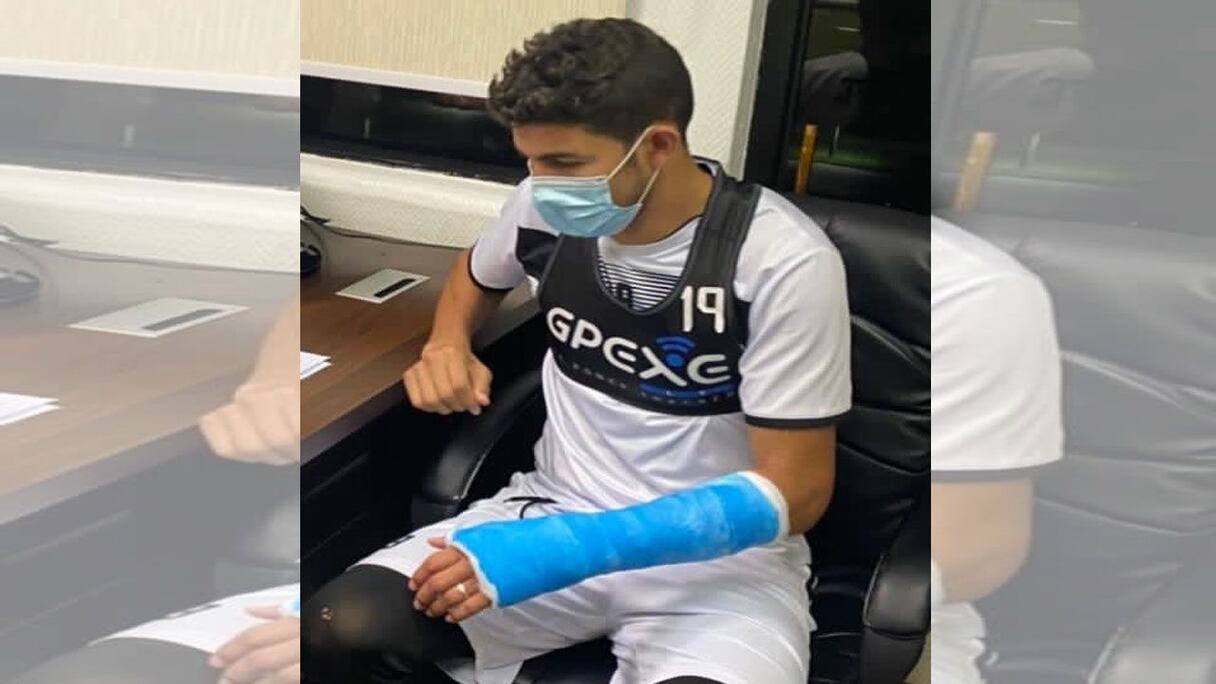 Amine Attouchi touché au poignet.