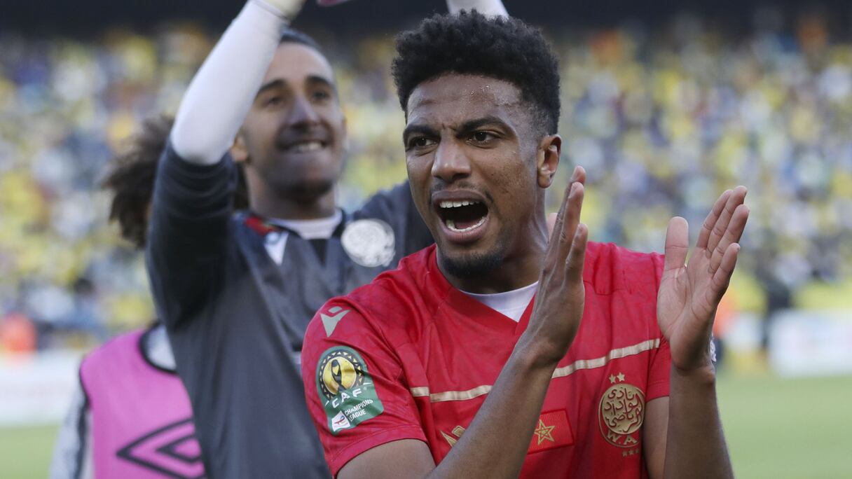 Ayoub El Amloud, défenseur du Wydad de Casablanca.