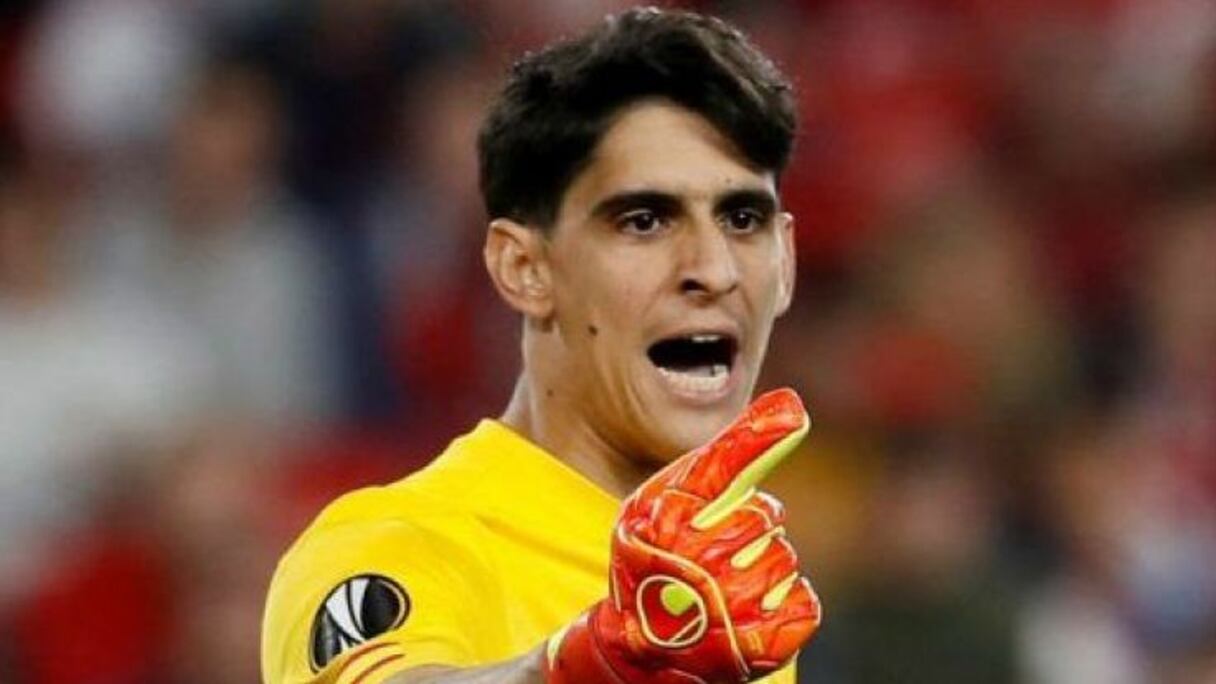 Yassine Bounou, international marocain du FC Séville.