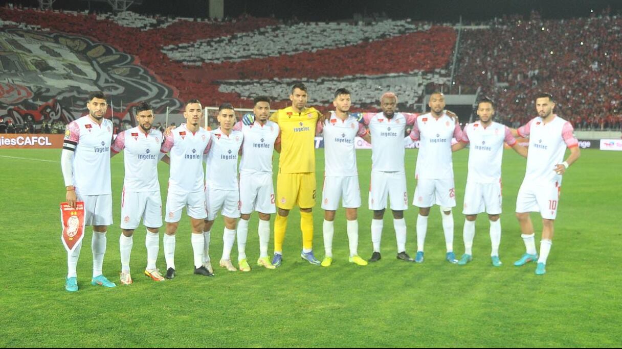 Le onze du Wydad aligné contre le CR Belouizdad, samedi 23 avril au Complexe Mohammed V de Casablanca.