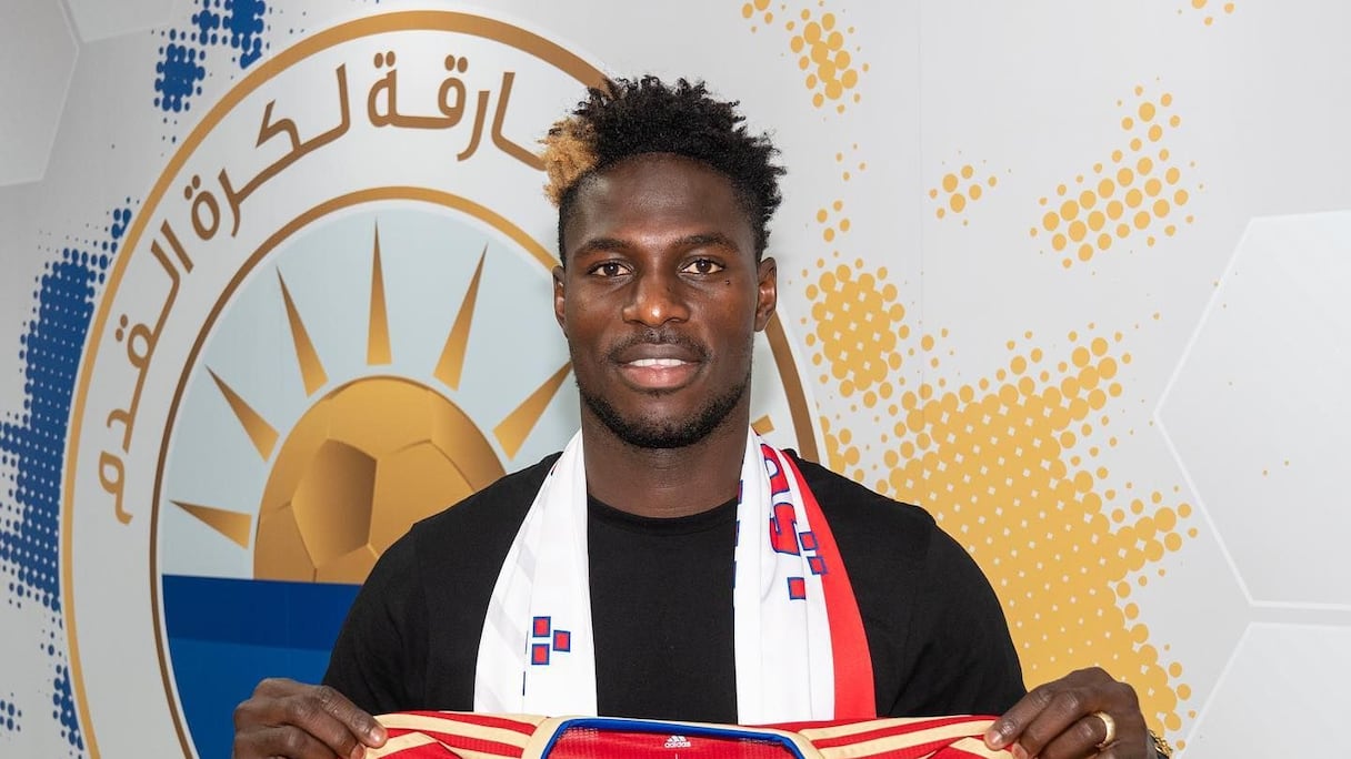 Ben Malango, nouveau joueur d'Al Sharjah.