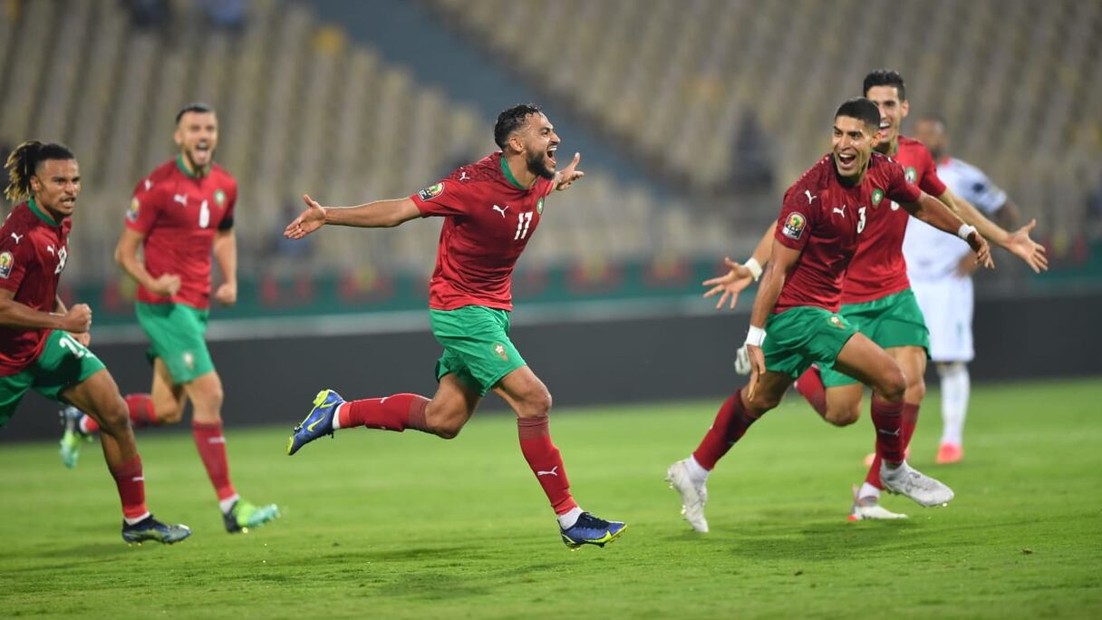 Sofiane Boufal buteur contre le Ghana, ce lundi 10 janvier.