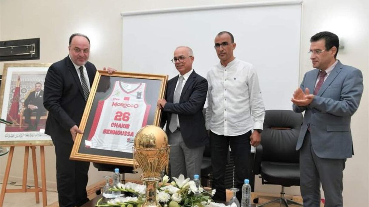 Cérémonie en l’honneur de l’équipe nationale des joueurs locaux